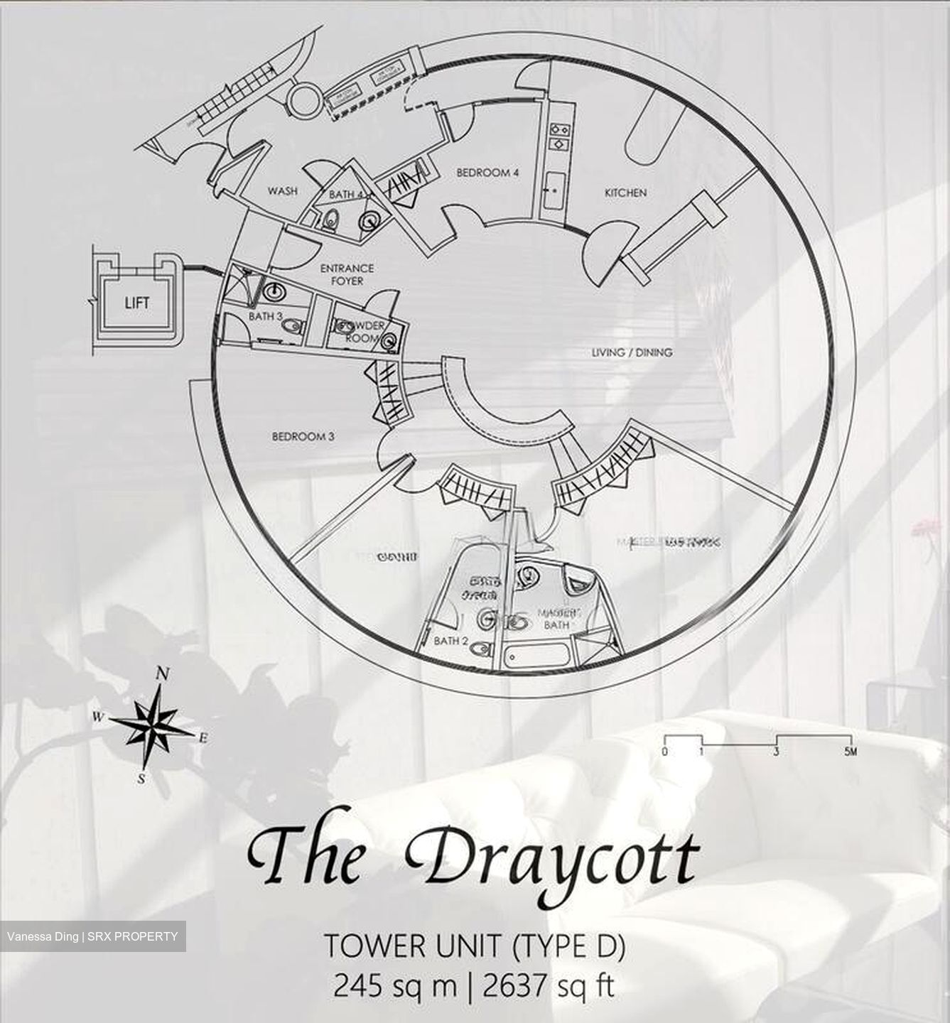 The Draycott (D10), Apartment #510794961